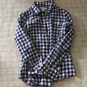 J. Crew gingham shirt